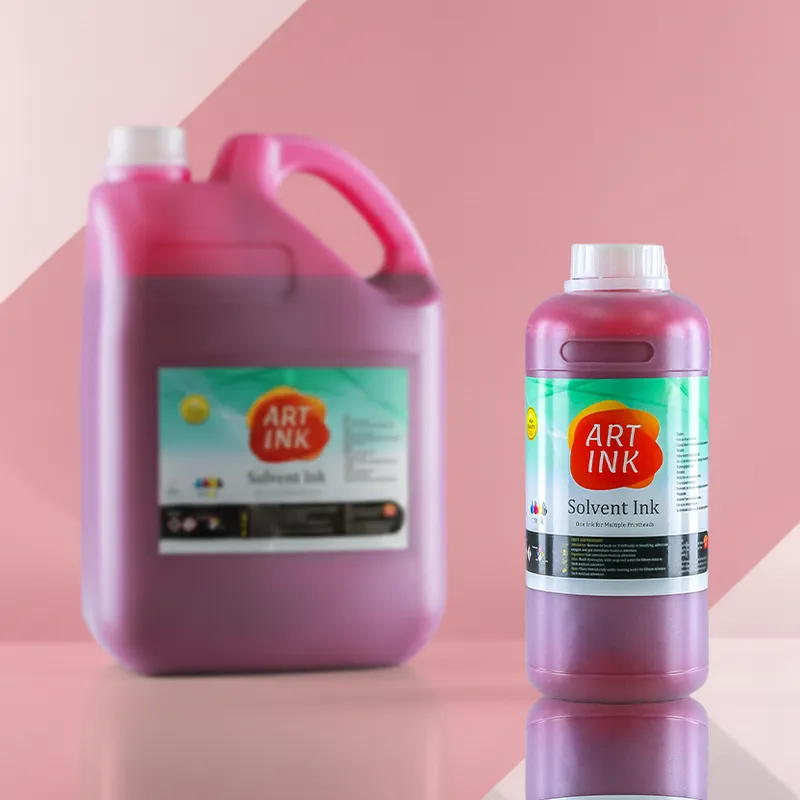 حبر ارت جت أحمر أرجواني Magenta للطابعات الخارجية لفة 1 لتر.