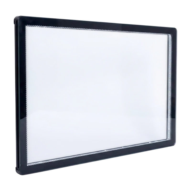 زجاج لوحات عرض LED لايت بوكس