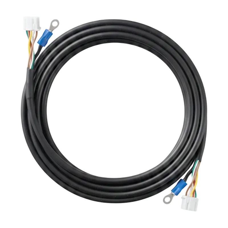 كيبل 5 خط أسود بطول 5.5 متر لربط الماذربورد بكرت الألوان في ماكينات حصون، يتميز بمرونة عالية وأطراف توصيل متينة لضمان نقل بيانات الألوان بدقة وسرعة عالي