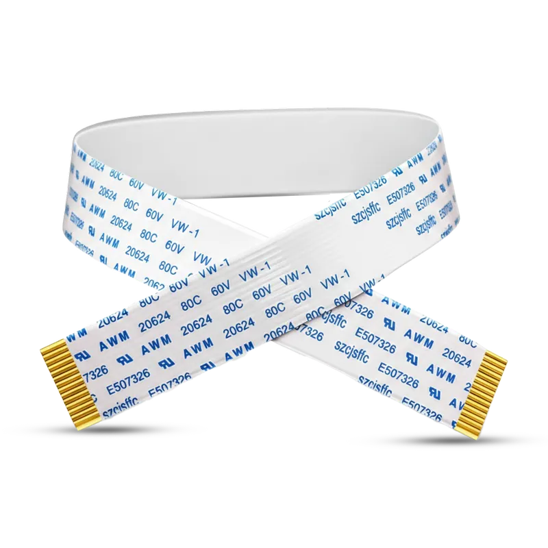 كيبل داتا 14 خط بنقاط اتصال ذهبية مقاس 15×37