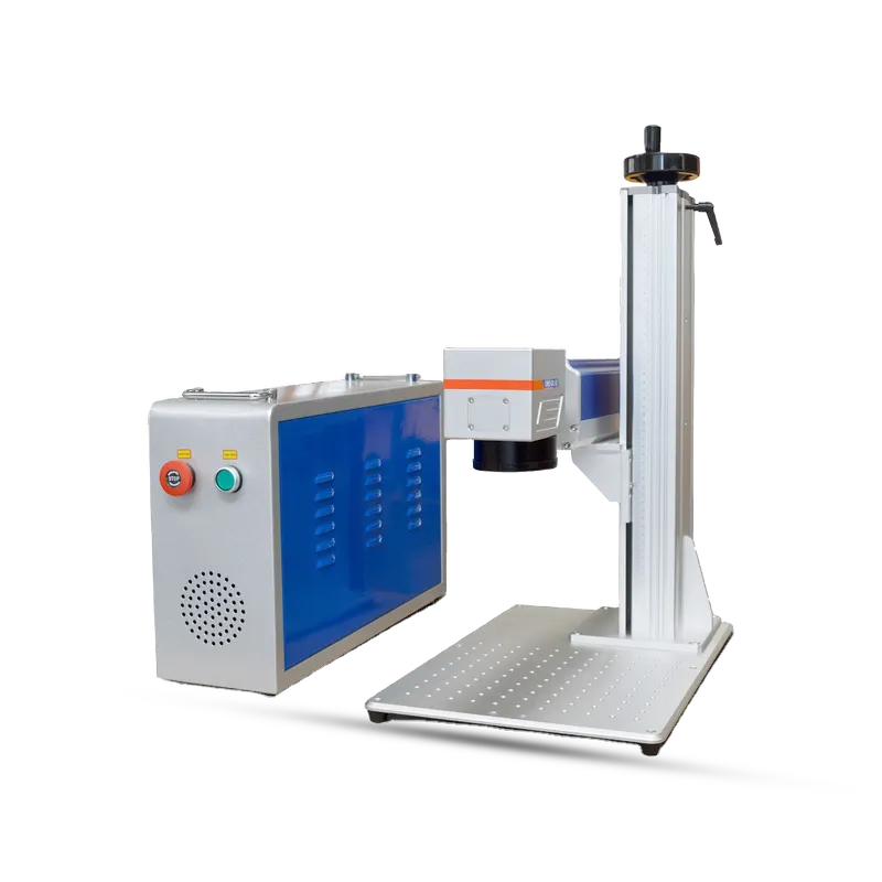 ماكينة حفر فايبر ليزر 60 وات MOPA JPT3030 للحفر الملون على المعادن